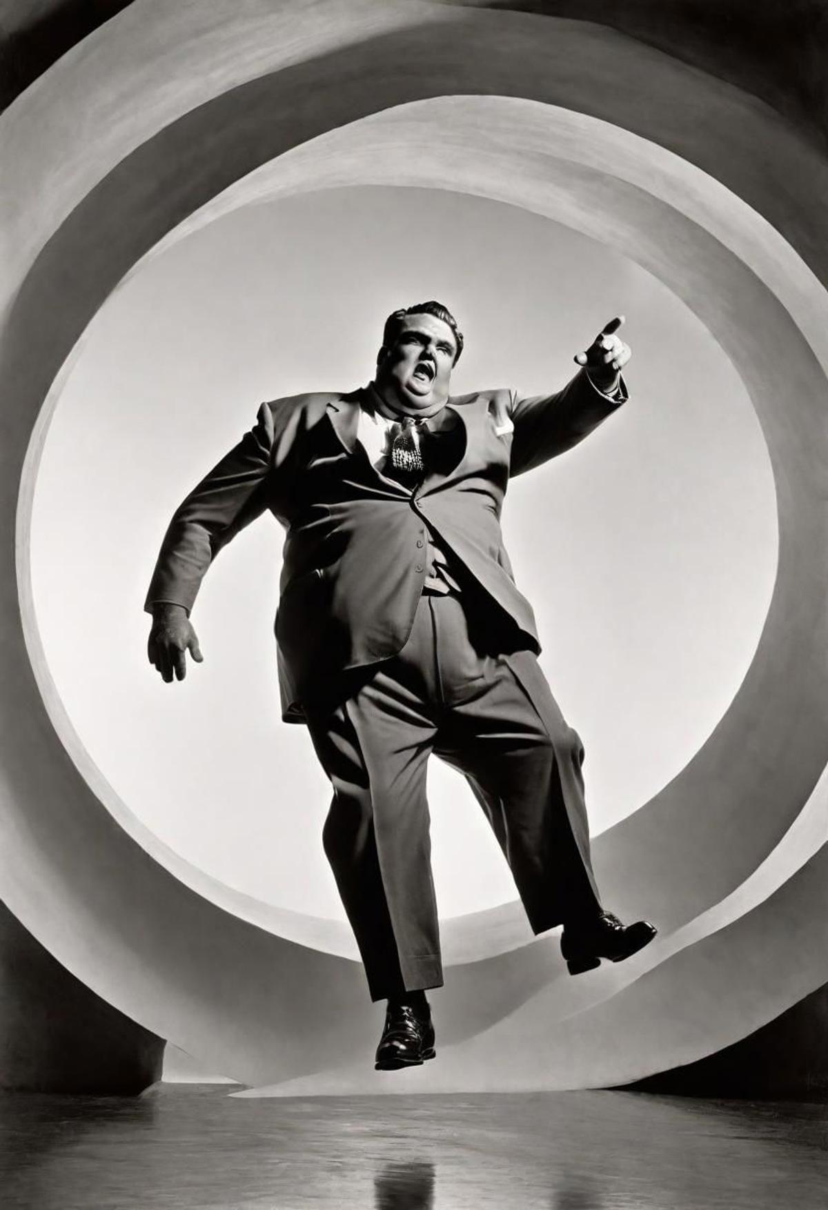 Monochrome Photography - Philippe Halsman (Art Style) [SDXL] image by Doeland