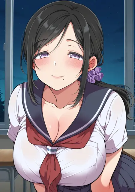 MILF Ogawa Shizuka (Maron Maron - Koto / Hitozuma ga Classmate ni!? / 人妻がクラスメイトに!?)