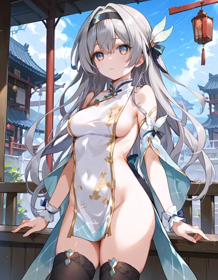 SDXL Pony Outfit Sideless Outfit