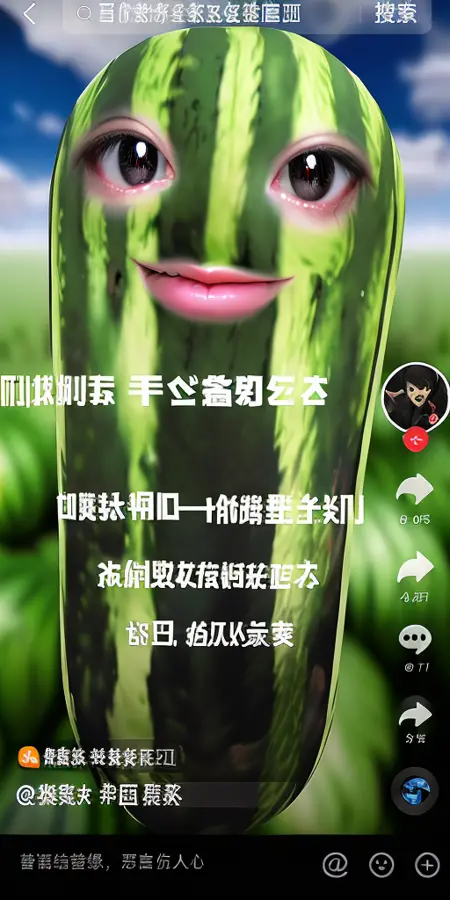 《家人们谁懂啊》西瓜条LoRA带抖音界面(Dinner_LoRA with a TikTok UI)