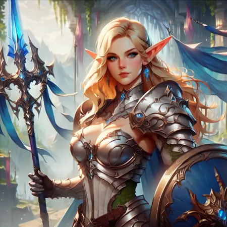 Pony & XL Weapon Spear and Shield - By HailoKnight