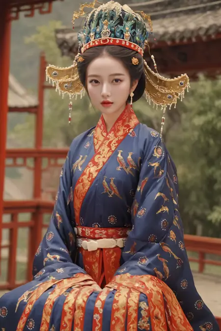 Queen's ceremonial attire 翟衣(皇后礼服)