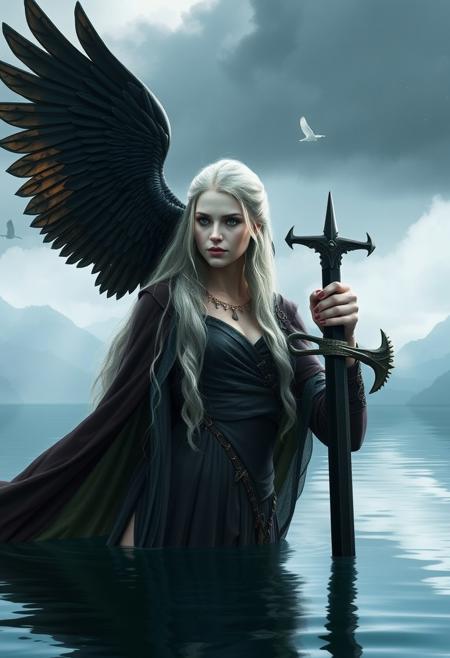 lady of the lake from The Witcher