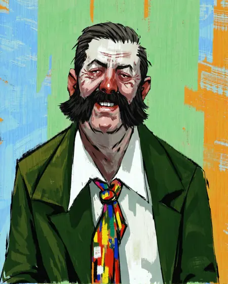 xDElysium - Disco Elysium style - LoRA SDXL/FLUX