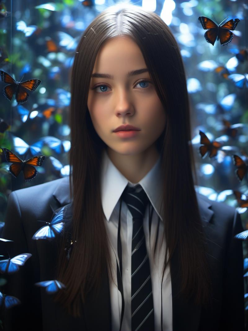 Blue_butterfly_SDXL 蓝色幻蝶 image by A_banana