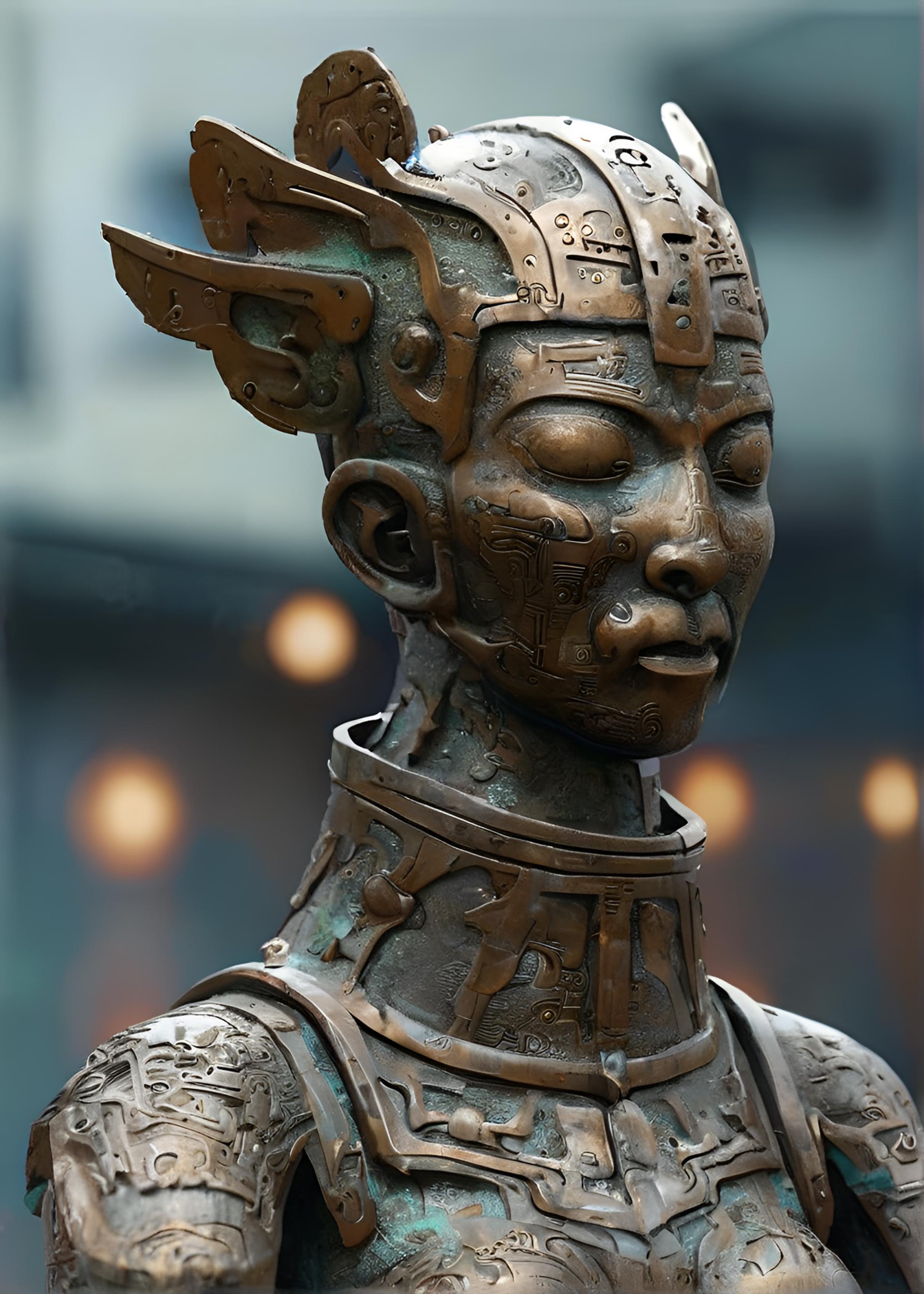 XL Realistic bronze art style image by Standspurfahrer