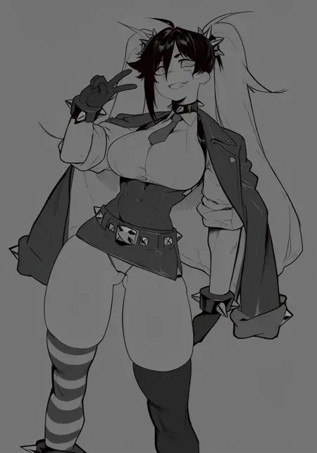 Jankajaro Sketch - Illustrious Style