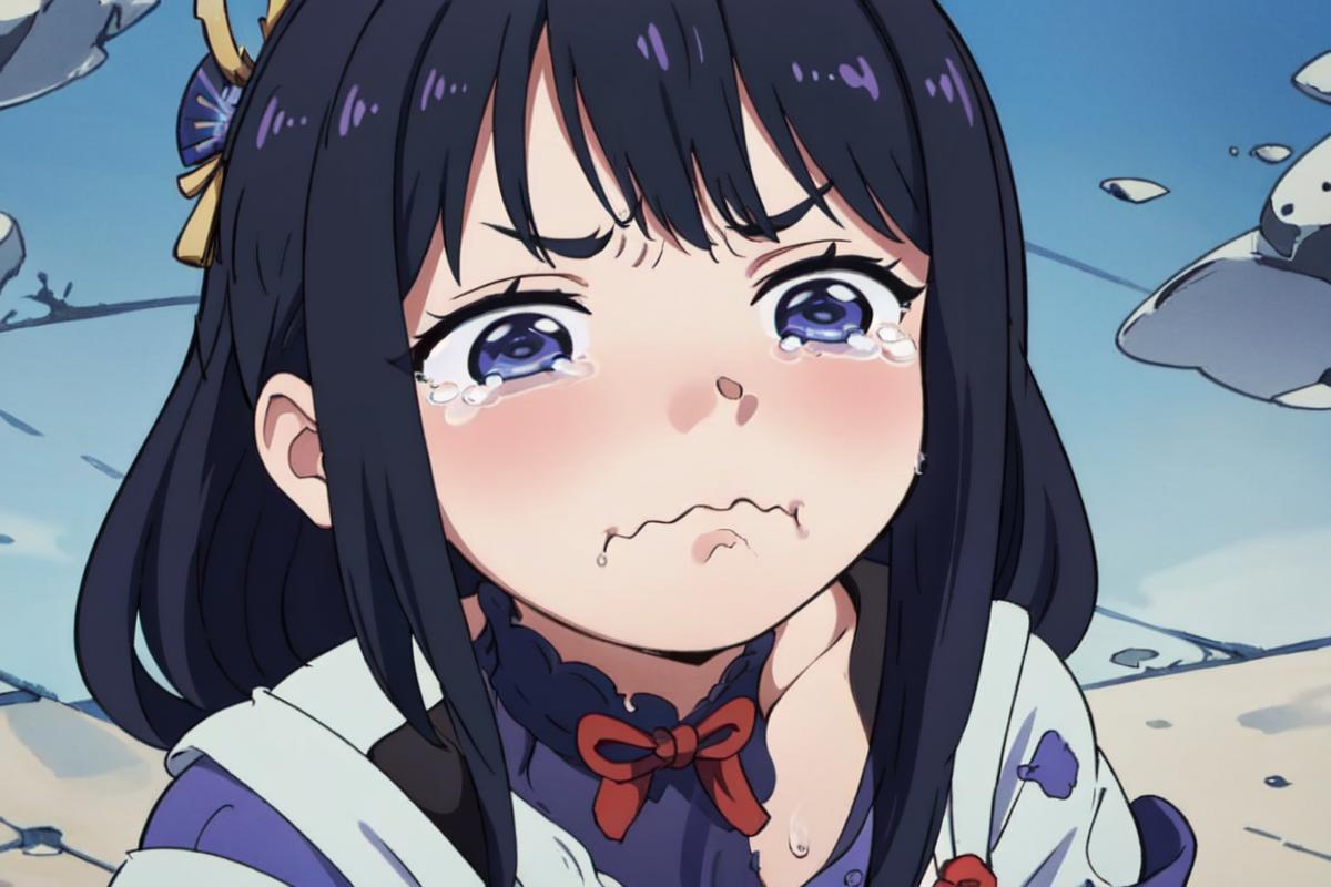 Aqua crying/begging anime meme | Kono Subarashii Sekai ni Bakuen wo! | KonoSuba image by Virtual_Insanity