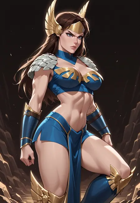 Blue Valkyrie - Gauntlet Legends