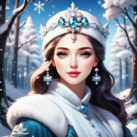 SDXL Snow Princess Lora