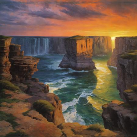 Ted Nasmith Style-SD 1.5 v1.0-Landscape Anime Pro