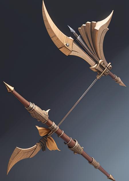 armana,bow (weapon),simple background, <lora:Weapons-10:0.65>