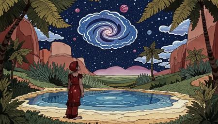 Soviet Children's Cartoon Style: "Along with the Clouds" for Animation & Illustration v1.0