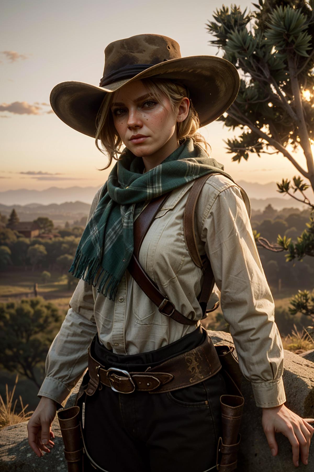 Sadie Adler from Red Dead Redemption 2 image by BloodRedKittie