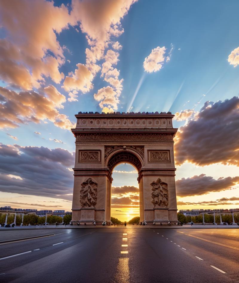 Arc de Triomphe - France image by zerokool