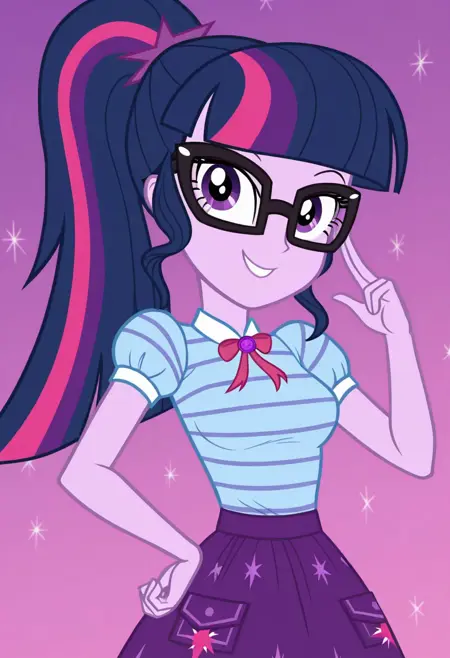 Twilight Sparkle "Sci-Twi" - MLP Equestria Girls (Outfits) [IllustriousXL]