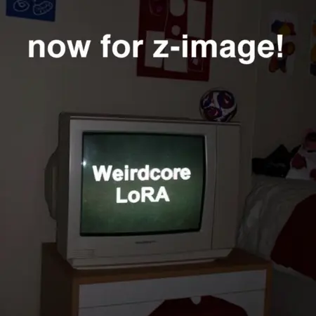 Weirdcore Aesthetic (Z-Image Turbo)