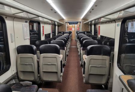 Modern train interior V1