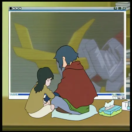 Digimon Our War Game Mamoru Hosoda style IL
