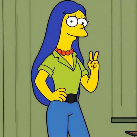 Marge Bouvier (The Simpsons) (The Simpsons) V1