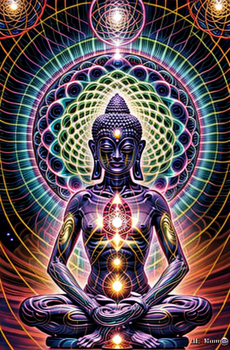 Trippy Buddha Wallpaper Iphone