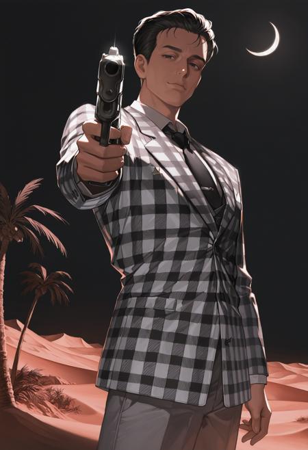 Benny (Fallout: New Vegas) SDXL LoRA [Illustrious] benny-fnv-richy-v1_ixl