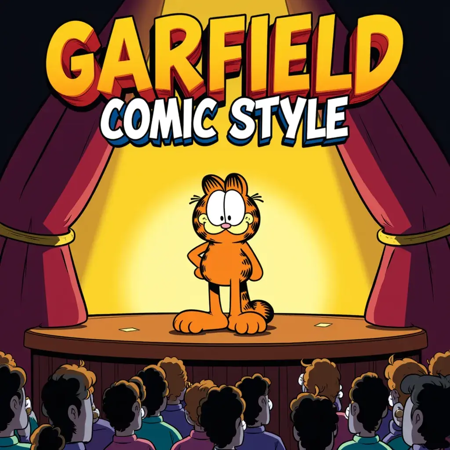 Garfield Comic Style v1.0