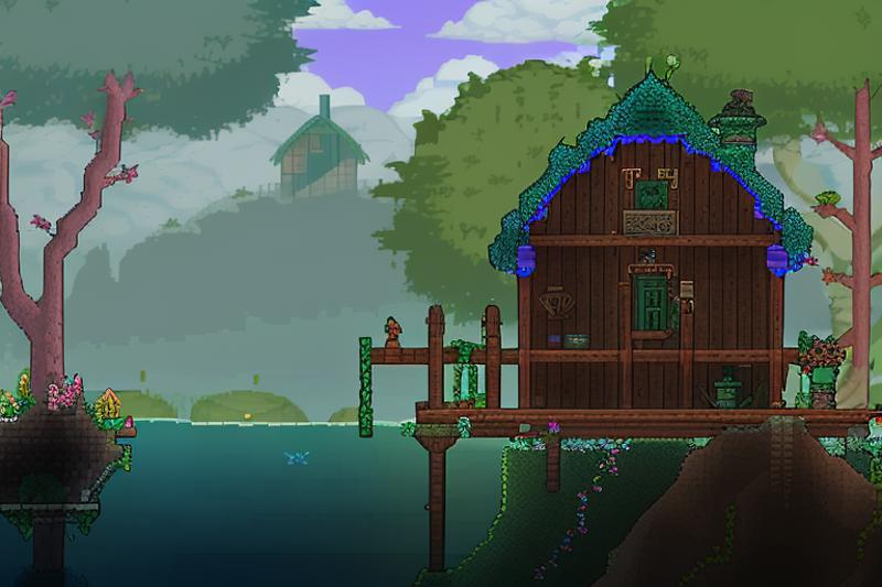 Terraria - Andrew Spinks Style - 2011 image by MooskieMallie