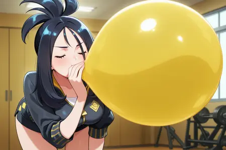 Balloon Blowing