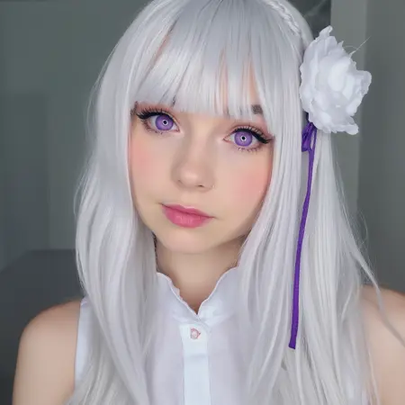 Real Emilia Cosplay - Flux
