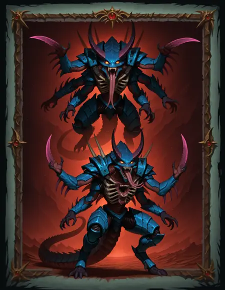 [Games Workshop (Various)] Warhammer 40K - Codex - Tyranids (8e) Rulebook Style Illustrious