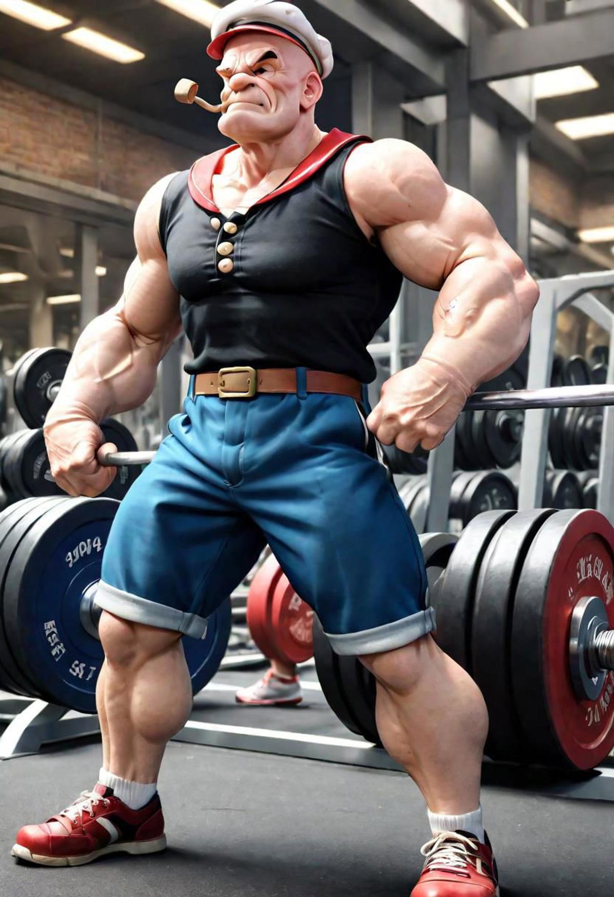 Popeye the Sailor Man - SDXL image by R4dW0lf