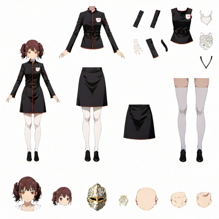 Vtuber - LIVE2D  Split Model 虚拟主播 VTuber - Virtual YouTuber【皮套噩梦】 SDXL 1.1