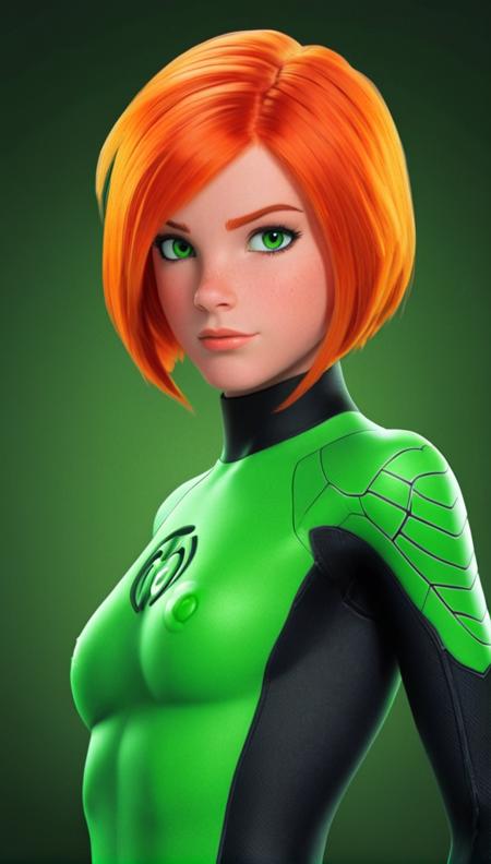 <lora:merged:1> gwen tennyson (/Ben10)/, (ultra HD quality details), bright orange hair, short hair, (green eyes) <lora:add-detail-xl:1> all, misc, whole body,