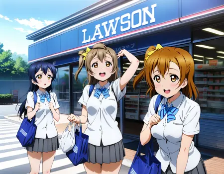 Lawson collaboration / 勝手にローソンコラボ SDXL