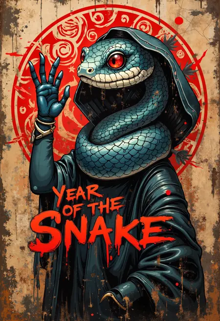 FLUX Year of the Snake 2025