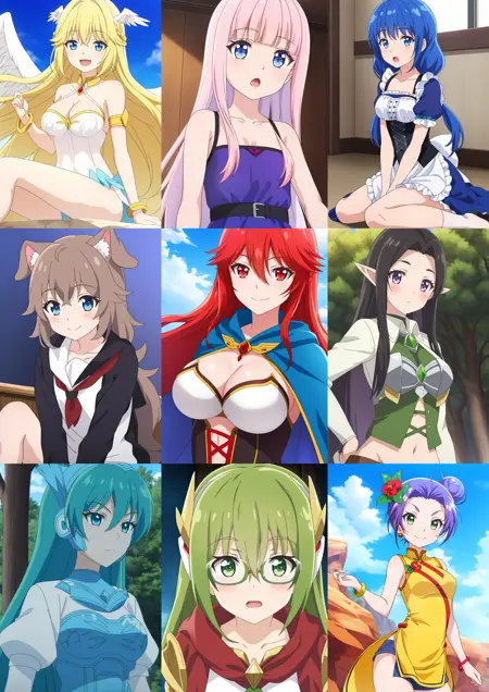 She Professed Herself Pupil of the Wise Man - Girlpack LoRA