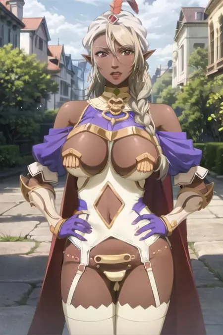 Dark Elf (anime character) | Bikini Warriors | ownwaifu
