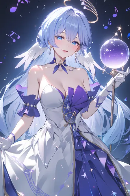 Flux lora——HSR Robin(崩坏:星穹铁道 知更鸟)