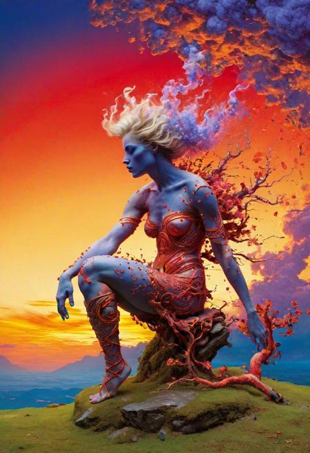 (art by Ivan Pokhitonov and Nikolai Triik and Maxfield Parrish:1.2), ( award winning, (aesthetic of abstract landscape with wailing atmosphere:0.1), depth peeling, clear scene, f/16, symmetry and balance, hyperrealistic, intricate abstract, intricate artwork, abstract style, otherworldly, mesmerizing parallel dimension, gravity defies logic, abstract masterpiece, interplay of floating objects, distorted silhouettes, vivid hues, ethereal light, highly detailed,,,Leica Q2 with Summilux 35mm f/1.2 ASPH(Francis Drake : 1,2) ((best quality)), (artistic photography by Philippe Halsman and Ara Gler:1.2), (bubblegumpink and striped colors:0.1), <lora:MJ52:0.65>
, modelshoot, pose, , (award winning photo macro shot of a beautiful young woman lying , , dynamic lighting, cinematic still, pale skin, screencap, 100mm f/2.8 macro lens, on the knees)(art by Ivan Pokhitonov and Nikolai Triik and Maxfield Parrish:1.2), (electricity and disembodied atmosphere, urban decay with neon accents, aesthetic of medieval art:0.1), 
 battle stancevibrant,  , highly detailed,byJocelyn Hobbie and Charles Dwyer, Triadic color guide,Leica Q2 with Summilux 28mm f/1.7 ASPH, ,clear face, Ultra High Resolution,