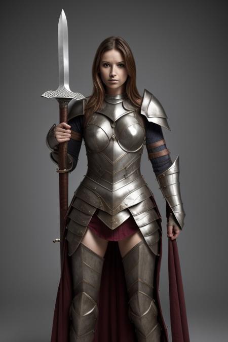 armor,warrior woman holding huge sword,masterpiece,8k,ultra quality,