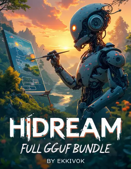 EKKIVOK - HIDREAM I1 FULL GGUF BUNDLE