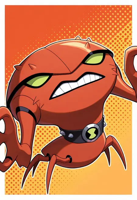 Brainstorm -- Ben 10 Ultimate Alien Force (chaquetrix support) Illust