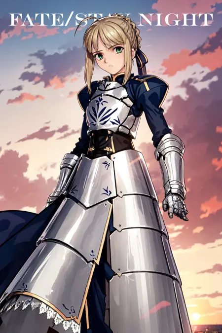 Fate/Stay Night VN style