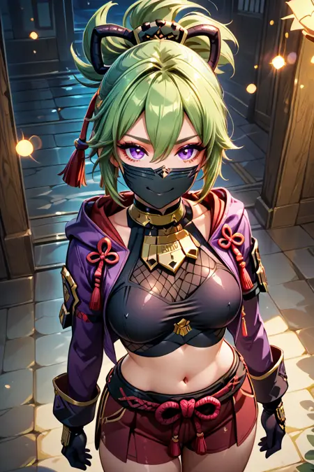 Kuki Shinobu: Mender of Tribulations | 久岐忍 (Genshin Impact) [Illustrious]