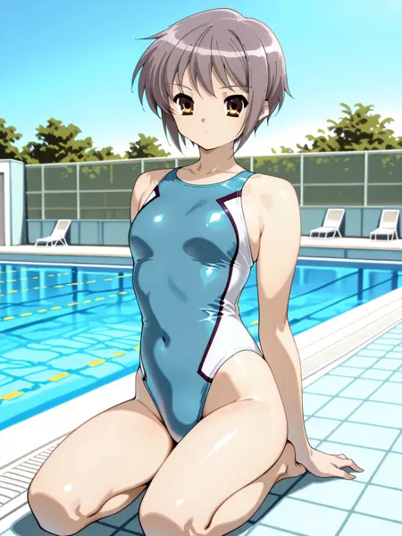 Nagato Yuki Competition Swimsuit