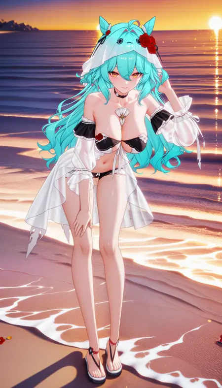 Tower of fantasy - Helene Bikini Cosplay (TOF)