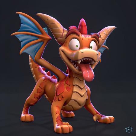 Sprash Dragdicoot (FanCharacter) Illustrious V1