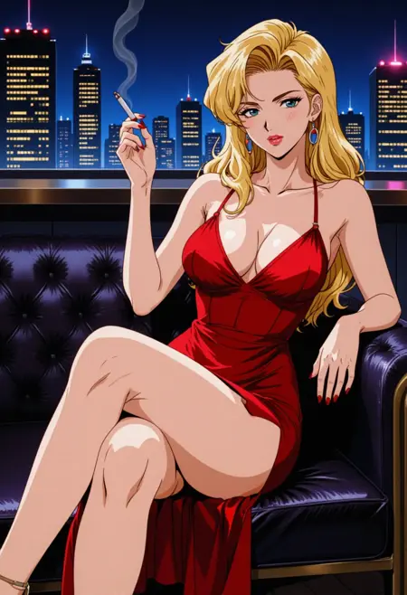 90s anime aesthetic ZImageTurbo/Flux/Chroma/illustriousXL