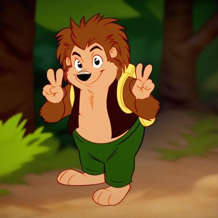 Russell Hedgehog (Once Upon a Forest) V1